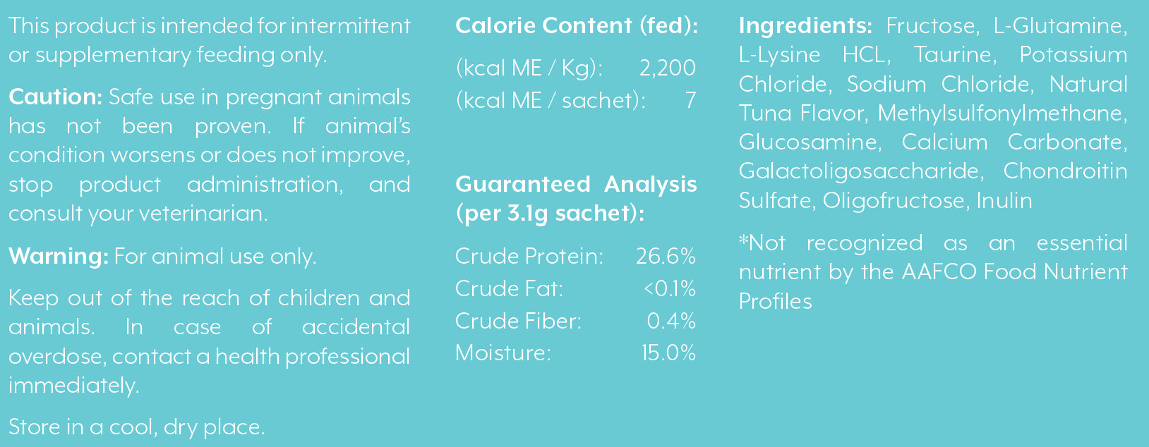 Cat Electrolyte and Joint Supplement