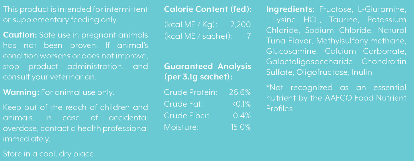 Cat Electrolyte and Joint Supplement