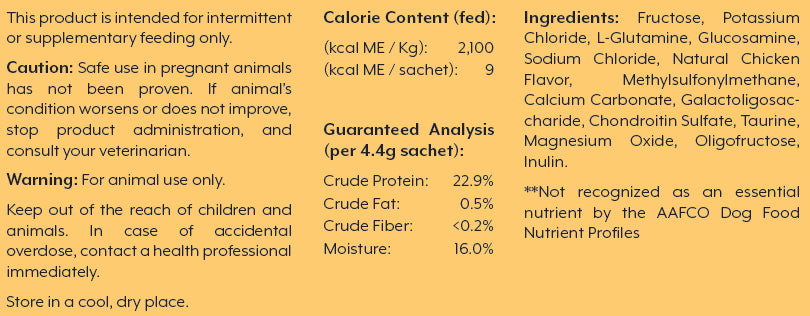 Dog Electrolyte and Joint Supplement