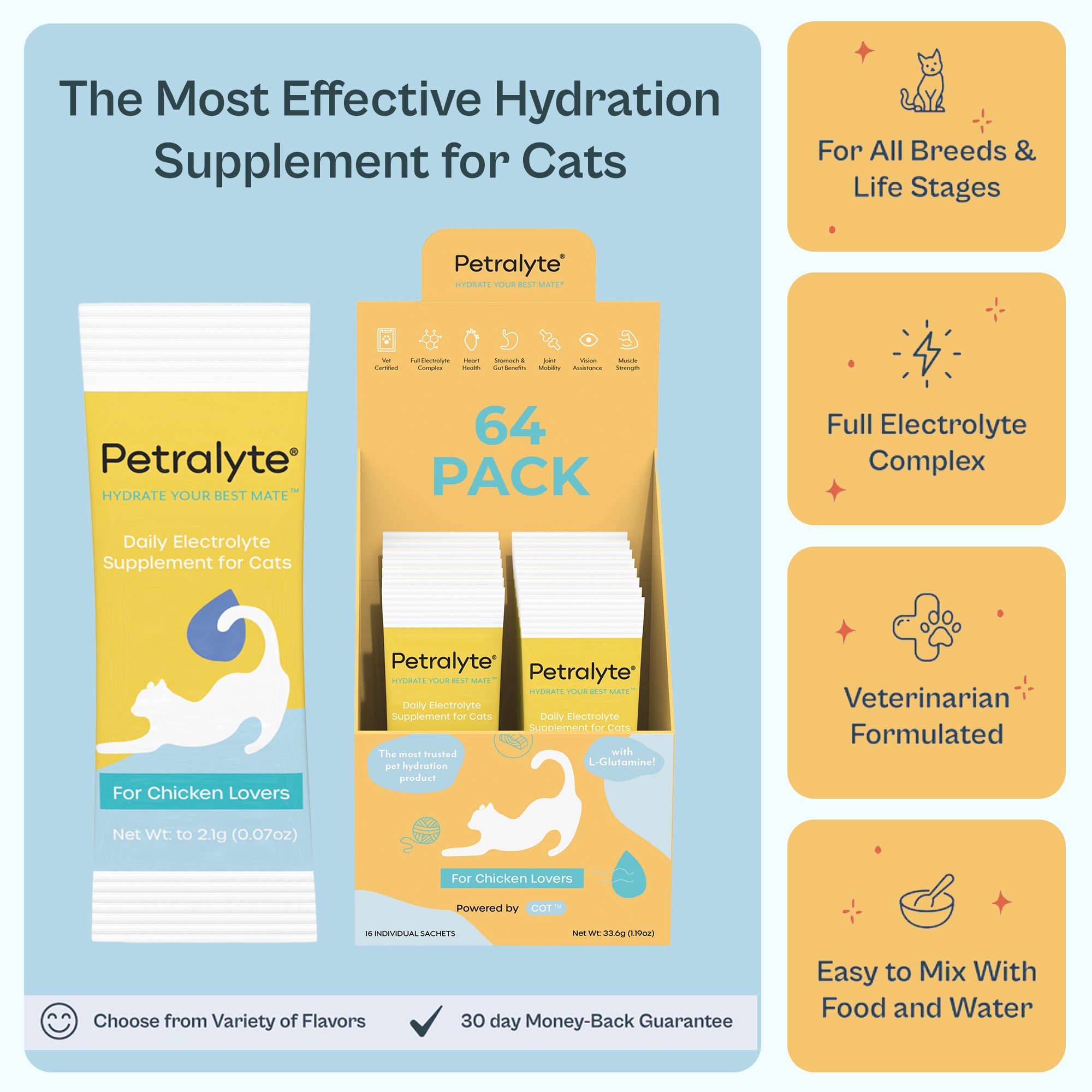 Cat Electrolyte and Joint Supplement