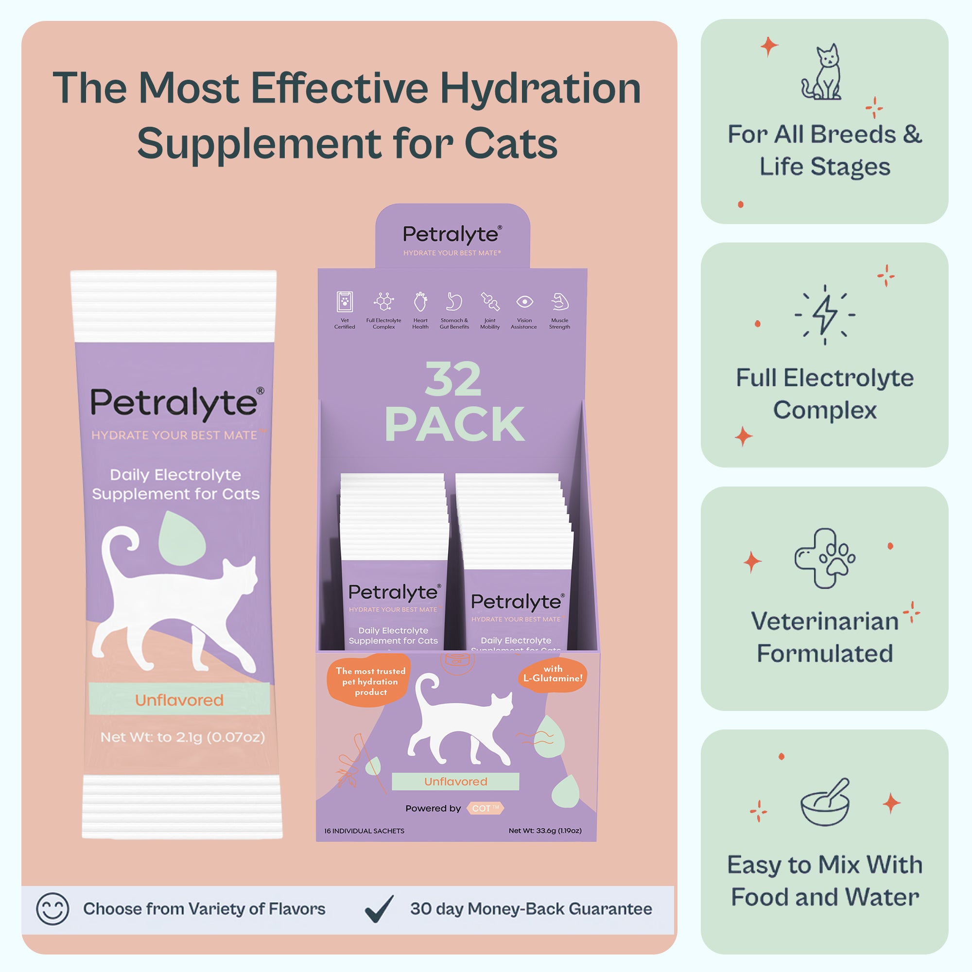Cat Electrolyte and Joint Supplement